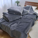 【4枚組】スーパーロングサイズ&nbsp;洗える&nbsp;ふんわり軽量毛布&nbsp;チャコール&nbsp;NM-1422-4P-CY