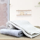 【フェイス3枚組】『贈り物に』ボックス入りオーガニックコットンタオル（33×100cm）やわよりF3-ST