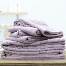【フェイス4枚・バス2枚】しなやかオーガニックコットンタオルセット（ナナイロ）F4B2-PU