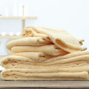 【フェイス4枚・バス2枚】しなやかオーガニックコットンタオルセット（ナナイロ）F4B2-YE