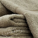 【フェイス6枚・バス3枚】しなやかオーガニックコットンタオルセット（ナナイロ）F6B3-BR