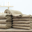 【フェイス6枚・バス3枚】しなやかオーガニックコットンタオルセット（ナナイロ）F6B3-BR