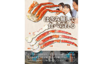 【1月発送分】本タラバガニ ハーフポーション 1kg×2個 ボイル・カット済み＜福岡市内製造＞