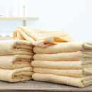 【フェイス6枚・バス3枚】しなやかオーガニックコットンタオルセット（ナナイロ）F6B3-YE