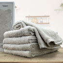 【フェイス6枚組】『贈り物に』ボックス入りオーガニックコットンタオル（33×100cm）やわよりF6-IV