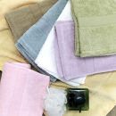 【フェイスタオル7枚組】しなやかオーガニックコットンタオル（34×80cm）ナナイロF7-BR