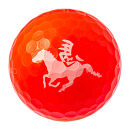 ゴルフボール 2026干支ボール 12球入 1ダース レッド 白馬 ゴルフ kasco キャスコ