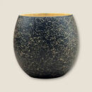 木製 エッグカップ 乱糸マット仕上げ 漆黒［NF119］