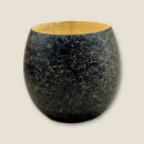 木製 エッグカップ 乱糸マット仕上げ 漆黒［NF119］