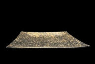 波スクエアプレート S 乱糸(マット仕上げ)漆黒［NF85］