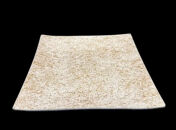 波スクエアプレート S 乱糸(マット仕上げ)純白［NF84］