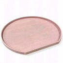 半月トレイ 桜色［NF78］