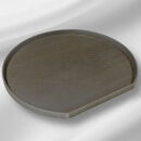 半月トレイ シルバー［NF76］