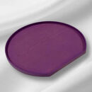 半月トレイ 紫色［NF75］