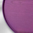 半月トレイ 紫色［NF75］