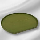 半月トレイ 若草色［NF74］