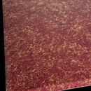 木製 ランチョンマット 乱糸(マット仕上げ) 赤溜［NF62］