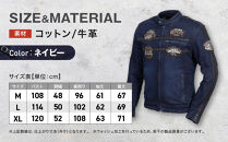 【デグナー】コットンジャケット[23SJ-6]〈ネイビー・Mサイズ〉｜京都&nbsp;バイクギア&nbsp;人気ブランド&nbsp;バイク［&nbsp;京都&nbsp;バイク&nbsp;バイクギア&nbsp;人気&nbsp;おすすめ&nbsp;ツーリング&nbsp;ライダー&nbsp;バイカー&nbsp;お取り寄せ&nbsp;送料無料&nbsp;ふるさと納税&nbsp;］