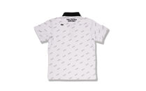 BUNCUREY　ゴルフウェア　≪B≫ロゴ半袖ポロシャツ（BM23SS-01-005）ブラック／サイズ4