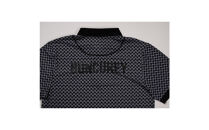 BUNCUREY　ゴルフウェア　モノグラム半袖ポロシャツ（BM23SS-01-006）オフ／サイズ6