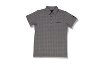 BUNCUREY　ゴルフウェア　半袖ポロシャツ（BM23SS-01-043）グレー／サイズ5