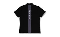 BUNCUREY　ゴルフウェア　バイカラー半袖モックネック（BM23SS-02-007）ブラック／サイズ5