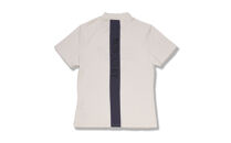 BUNCUREY　ゴルフウェア　バイカラー半袖モックネック（BM23SS-02-007）オフ／サイズ6