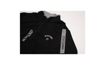 BUNCUREY　ゴルフウェア　ジップアップ半袖モックネック（BM23SS-02-008）グレー／サイズ5