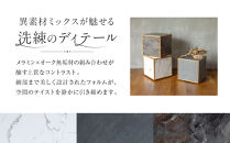 【a.depeche】ポル ブロック キャスター スツール＜ストーン＞｜京都 インテリア 人気ブランド スツール おしゃれ［ 京都 インテリア ブランド パリスタイル 人気 おすすめ 椅子 サイドテーブル おしゃれ 家具 雑貨 通販 送料無料 ふるさと納税 ］