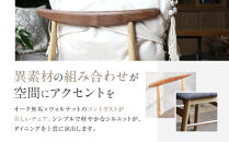 【a.depeche】ソルム ダイニングチェア ウォルナット ミックス＜ヘリンボーンチャコールブラウン＞｜京都 インテリア 人気ブランド 椅子 チェア おしゃれ［ 京都 インテリア ブランド パリスタイル 人気 おすすめ 椅子 おしゃれ 家具 雑貨 通販 送料無料 ふるさと納税 ］