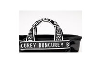 BUNCUREY　エナメルカートバック（BM23SS-17-037）〈ブラック〉