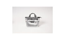 BUNCUREY　エナメルカートバック（BM23SS-17-037）〈シルバー〉