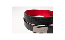 BUNCUREY　ローラーバックルベルト（BM23SS-08-023）〈ホワイト〉