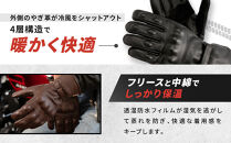 【デグナー】ウィンターレザーグローブ[WG-50]〈ブラック・L〉｜京都&nbsp;バイクギア&nbsp;人気ブランド&nbsp;バイク［&nbsp;京都&nbsp;バイク&nbsp;革製品&nbsp;ブランド&nbsp;人気&nbsp;おすすめ&nbsp;革&nbsp;レザー&nbsp;ツーリング&nbsp;ライダー&nbsp;バイカー&nbsp;バイクギア&nbsp;メーカー&nbsp;ギア&nbsp;パーツ&nbsp;お取り寄せ&nbsp;送料無料&nbsp;ふるさと納税&nbsp;］