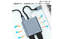 Hanx-Tech&nbsp;USBC&nbsp;4in1&nbsp;変換アダプタ