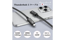 Hanx-Tech&nbsp;Thunderbolt&nbsp;5&nbsp;ケーブル&nbsp;2m