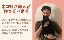レザーの猫首輪| 子猫～成猫対応 【レッド】 博多革工房 Japlish | ジャプリッシュ