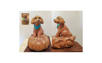 木彫 メモリアル ペット オーダーメイド