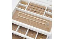 木製ジュエルケース&nbsp;ホワイト&nbsp;017-810