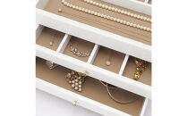 木製ジュエルケース&nbsp;ホワイト&nbsp;017-810