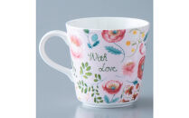 ナルミ アンナエミリア マグカップ(With Love) 340cc 52542-2923P