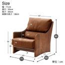 【開梱設置】MARUSHO ナトゥーラ 1人掛けソファ ライトブラウン 本革 無垢 ソファ 1P 1人掛け ソファー パーソナルソファデザイナーズ 牛革 天然木 レザー 日本製 大川家具 丸庄 リビング 本革ソファ おしゃれ 送料無料