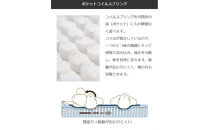 【受注生産】クイーンサイズ（2枚分割式）160CM幅&nbsp;マットレス　ザ・グランツ　ダイヤモンド