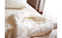 オーガニック綿入りガーゼキルトケット　シングル　（生成）