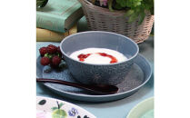 ナルミ アンナ・エミリア ペアプレート&ボウルセット 2人用 41798-33556