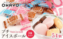【10月発送】オハヨー乳業&nbsp;プチアイスボール&nbsp;10ml×54個&nbsp;&nbsp;アイスクリーム&nbsp;ギフト&nbsp;|&nbsp;アイス&nbsp;あいす&nbsp;ミルクアイス&nbsp;バニラ&nbsp;ばにら&nbsp;キャラメル&nbsp;ストロベリー&nbsp;スイーツ&nbsp;デザート&nbsp;お菓子