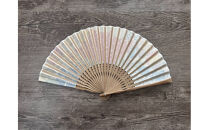 びんがたプリント月桃紙扇子〜首里のまちなみ〜