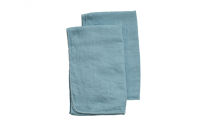 ガーゼフェイスタオル　2枚セット　（ターコイズ）