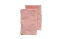 ガーゼフェイスタオル　2枚セット　（もも色）