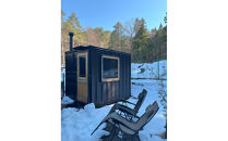 完全貸切 富士山の麓 河口湖町小立に佇む 一日一組限定 薪ストーブサウナ付コンテナハウス 一棟宿泊券（平日）